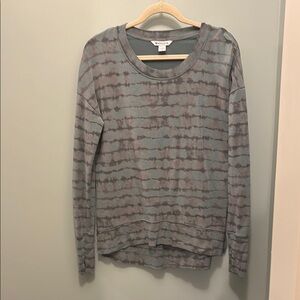 Athleta Coaster Luxe Printed Sweatshirt S